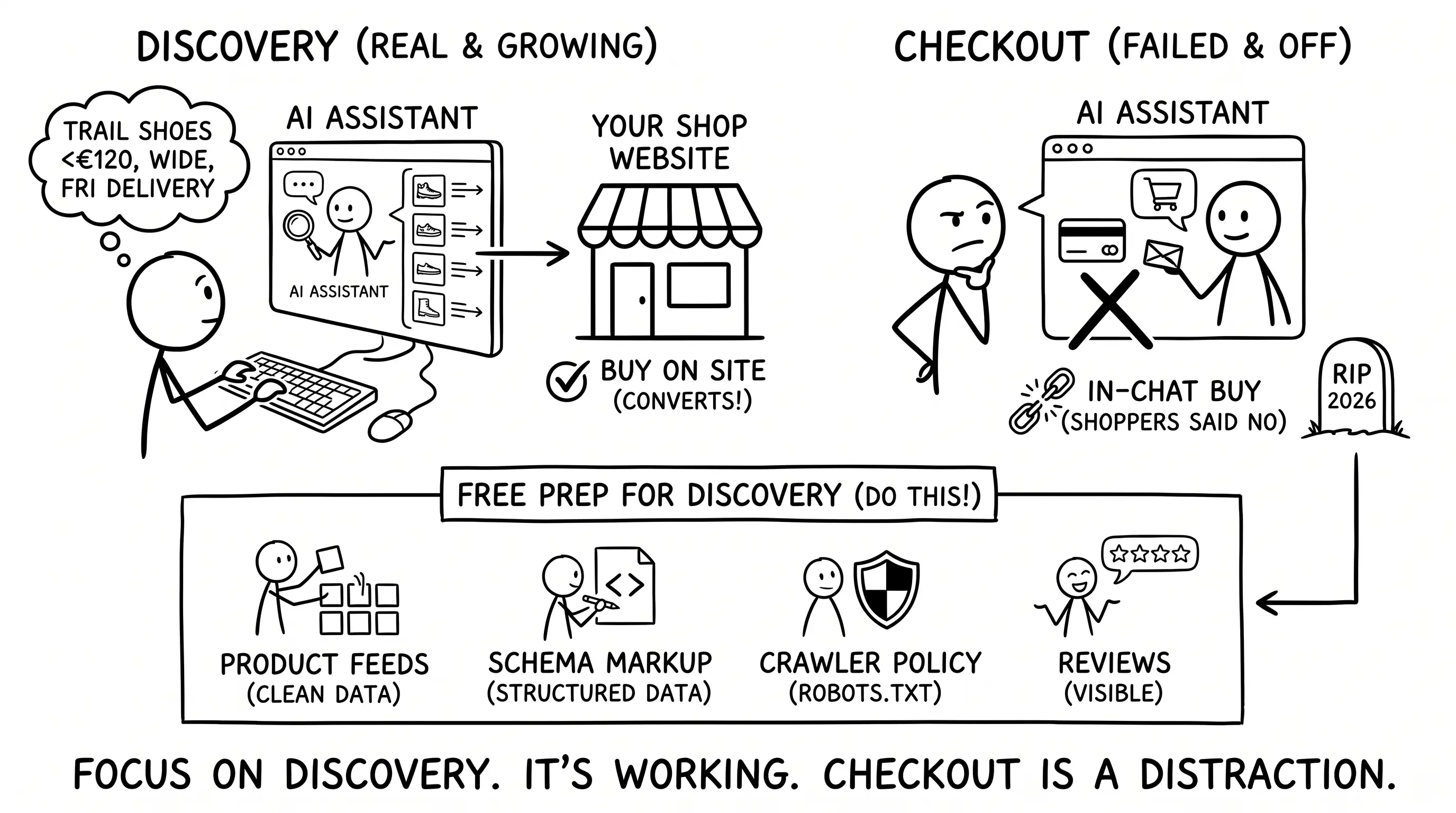 Agentic commerce explained — AI shopping agents and your e-shop