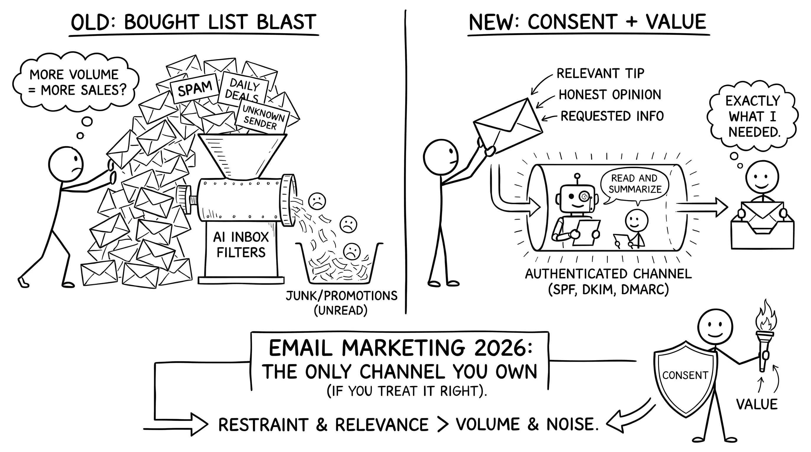 Email marketing in 2026 — the channel you own