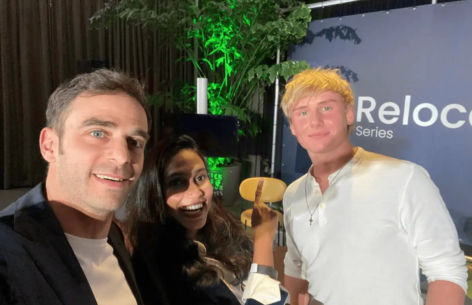 Relocate Series team at The Hague